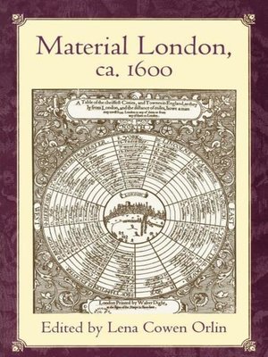 cover image of Material London, ca. 1600